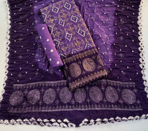 Bandhani suit - Image 4